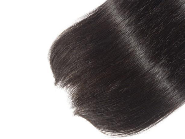 Straight Diamond 8A Virgin Peruvian Hair Natural Black 100g